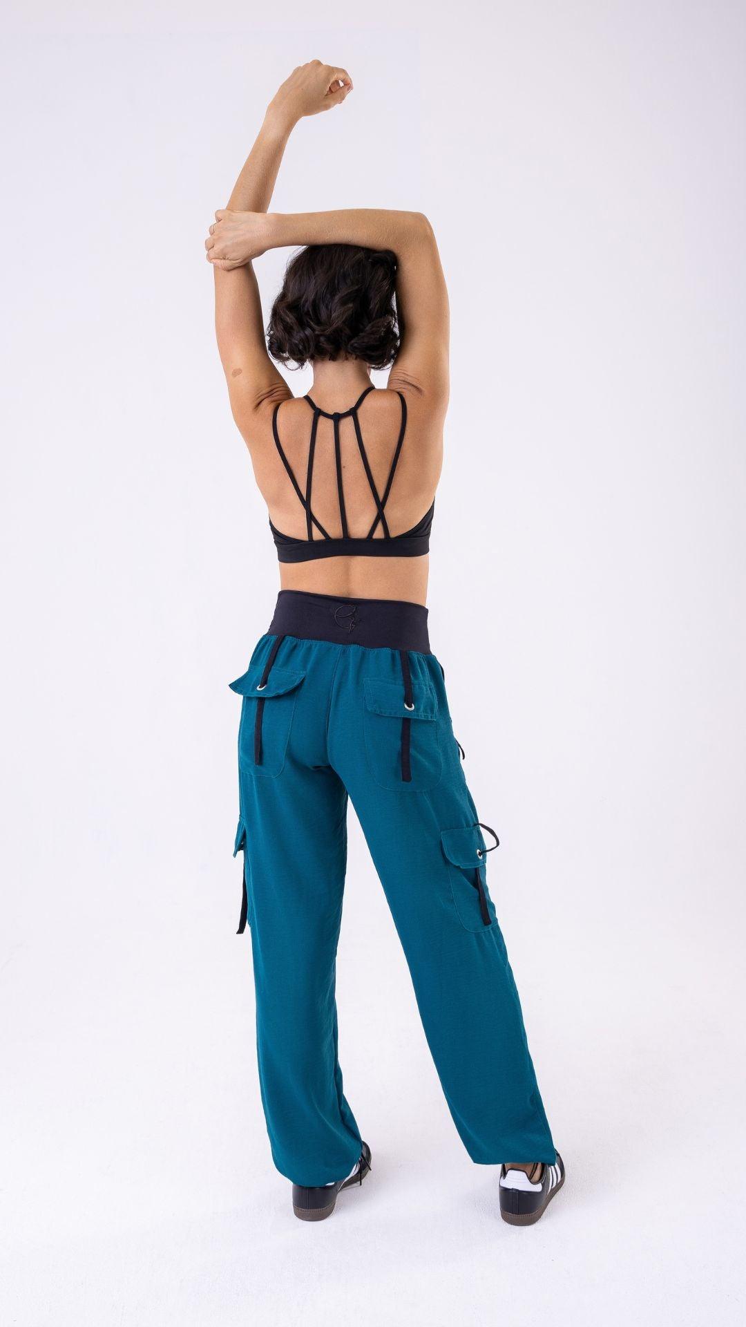 Petrol Lis Cargo Pants - Equilibrium Activewear