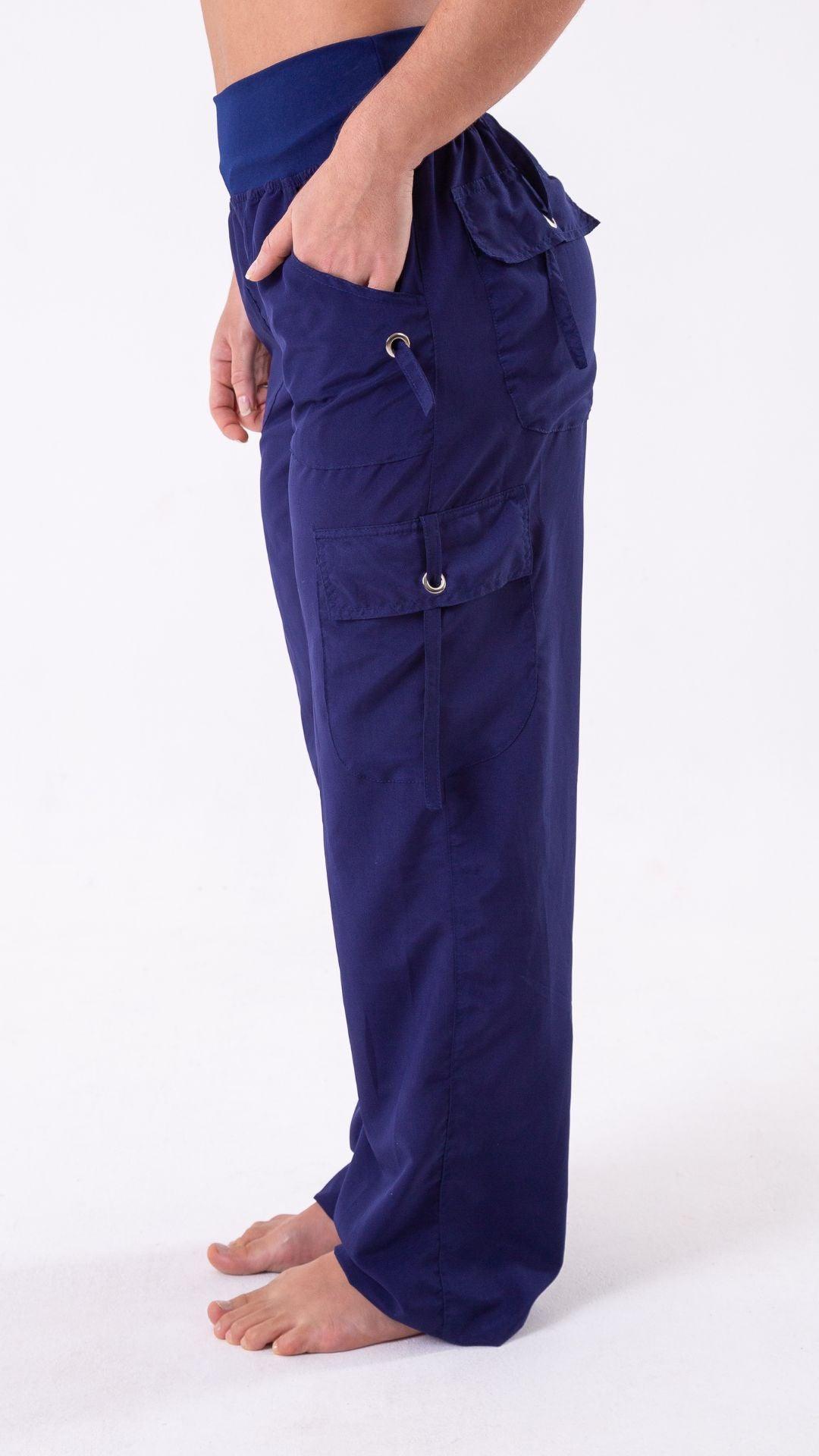 Navy Lis Cargo Pant - Equilibrium Activewear