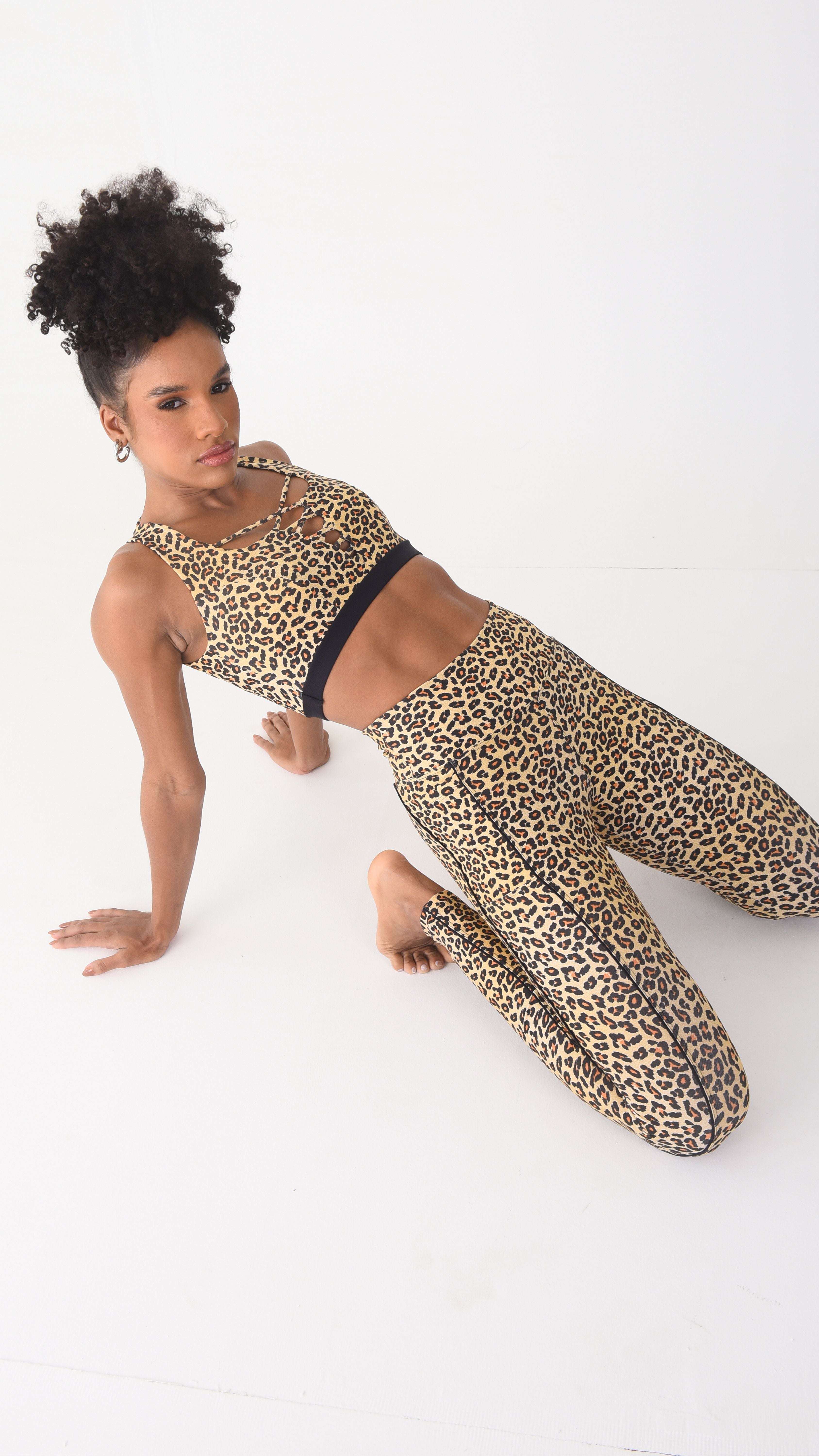 Cheetah Level Up Legging - Equilibrium Activewear