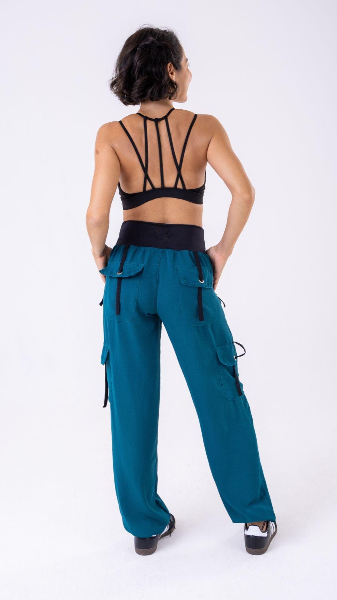 Petrol Lis Cargo Pants - Equilibrium Activewear