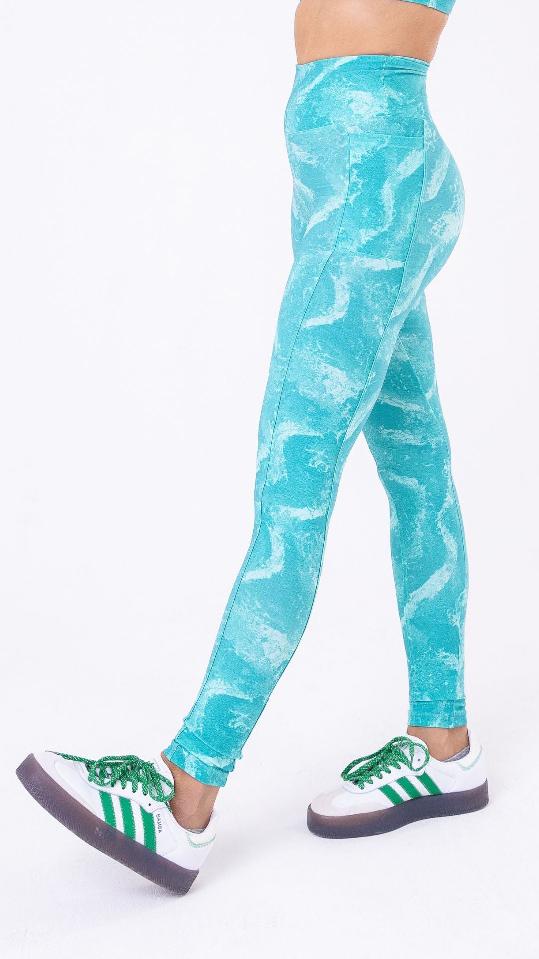 Aquamarine Level Up Legging - Equilibrium Activewear