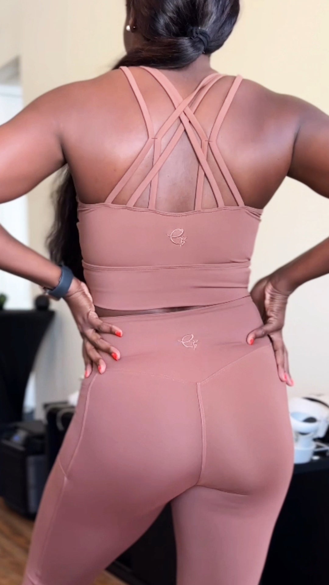 Chocolate Strappy Mandy Bra