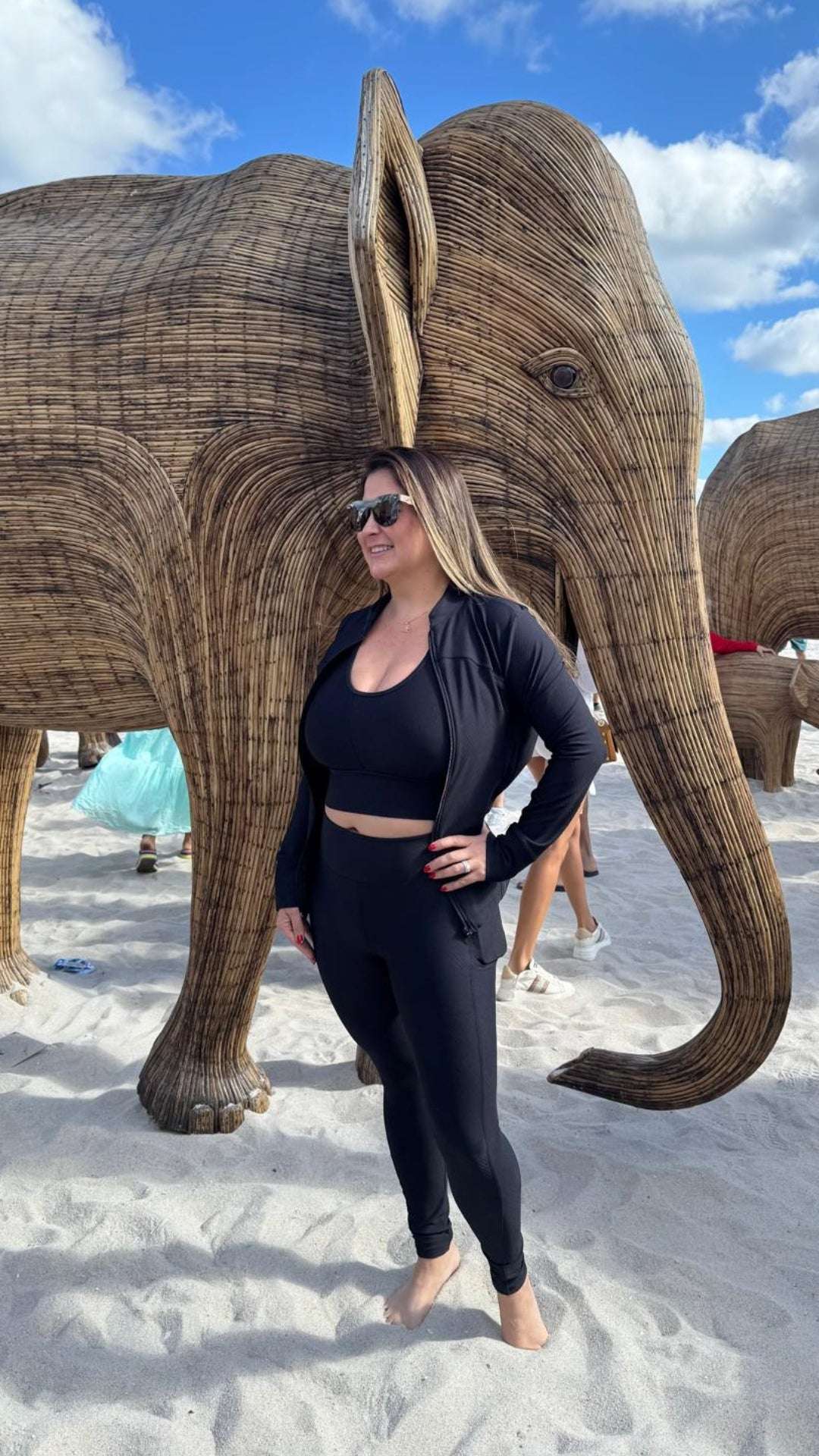 Black Chevron Level Up Legging