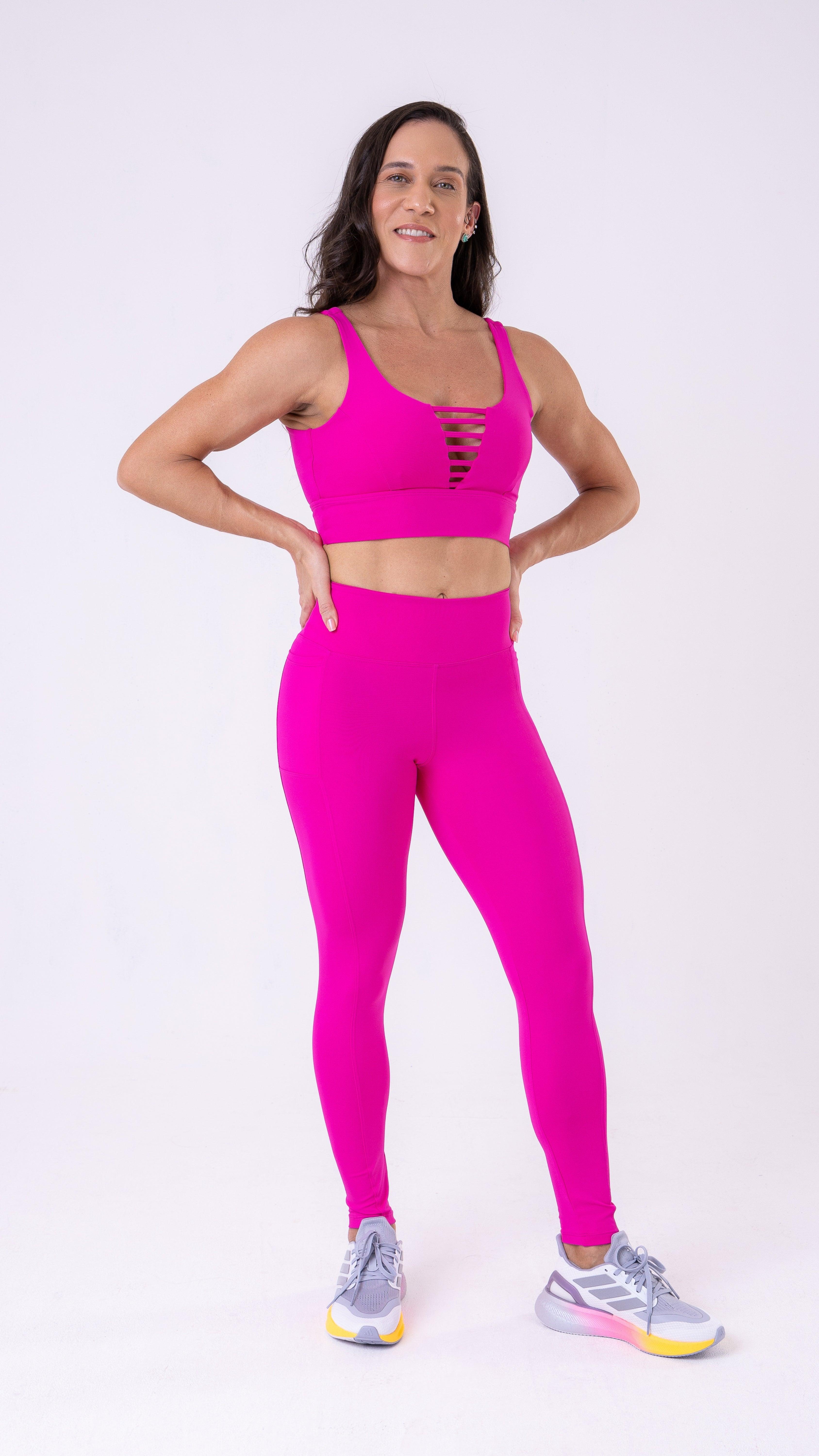 Pink Muse Level Up Legging - Equilibrium Activewear