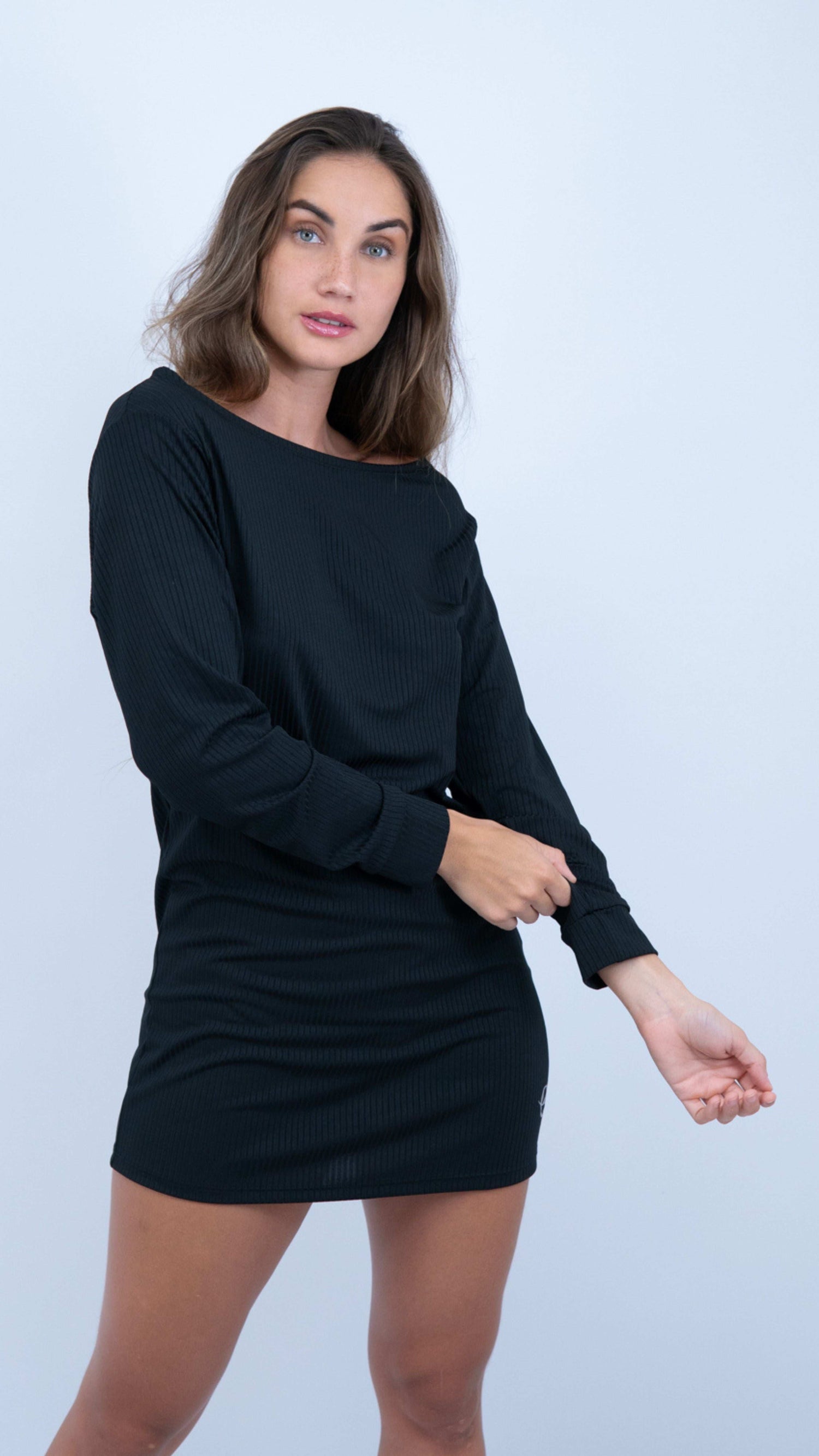 Navy print Dress/Short - Equilibrium Activewear