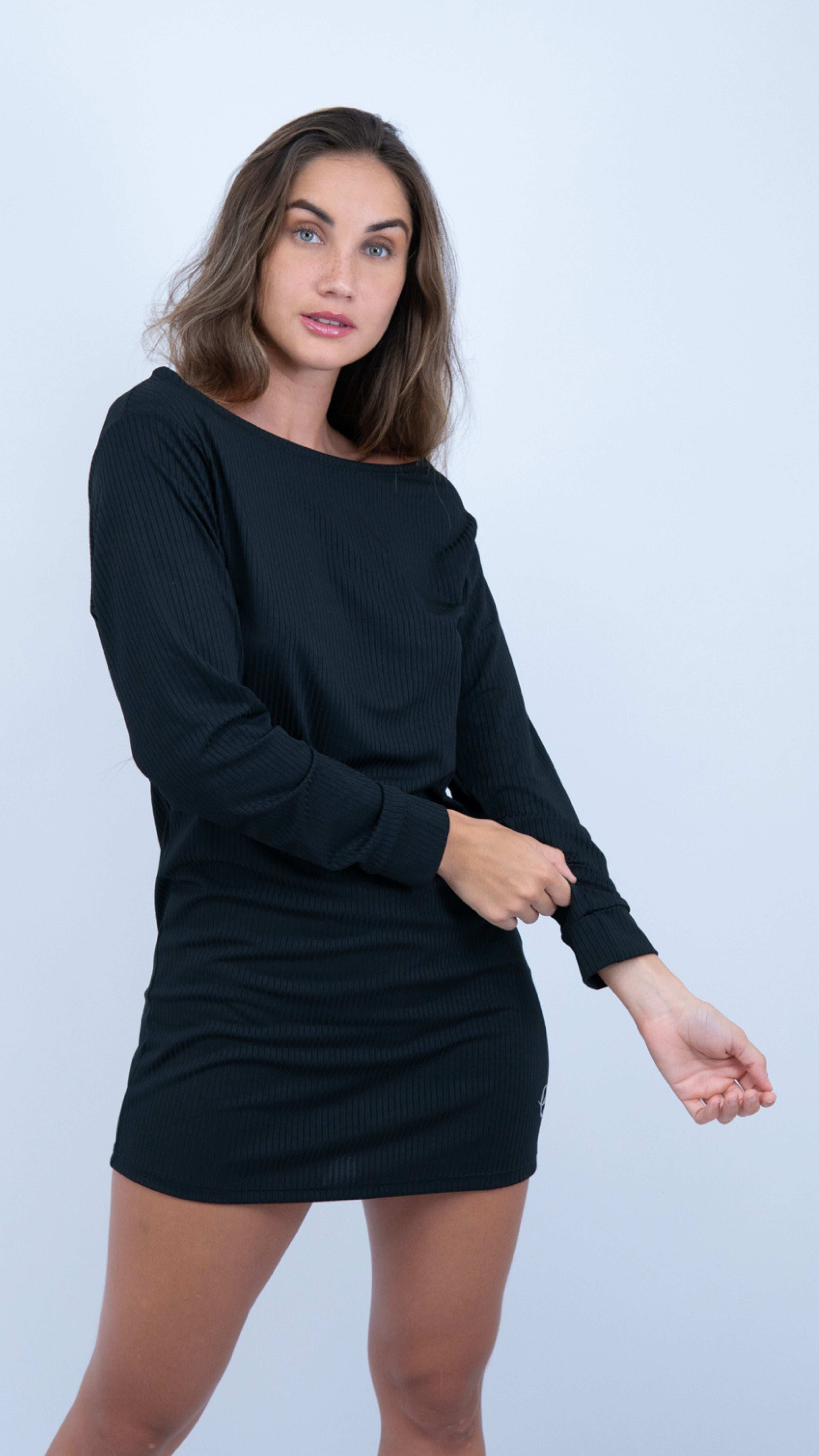 Navy print Dress/Short - Equilibrium Activewear