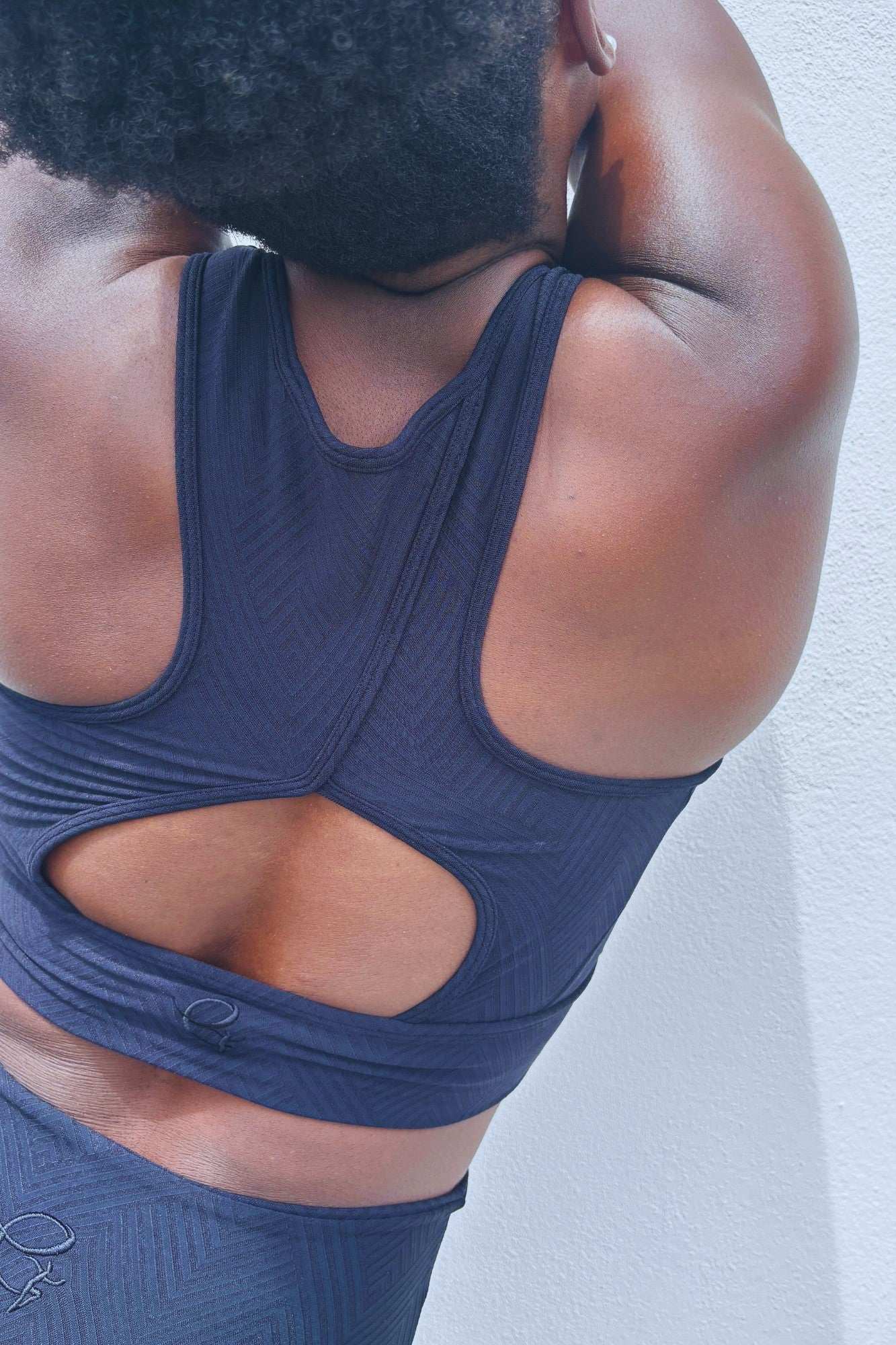 Black Chevron Aimi Bra