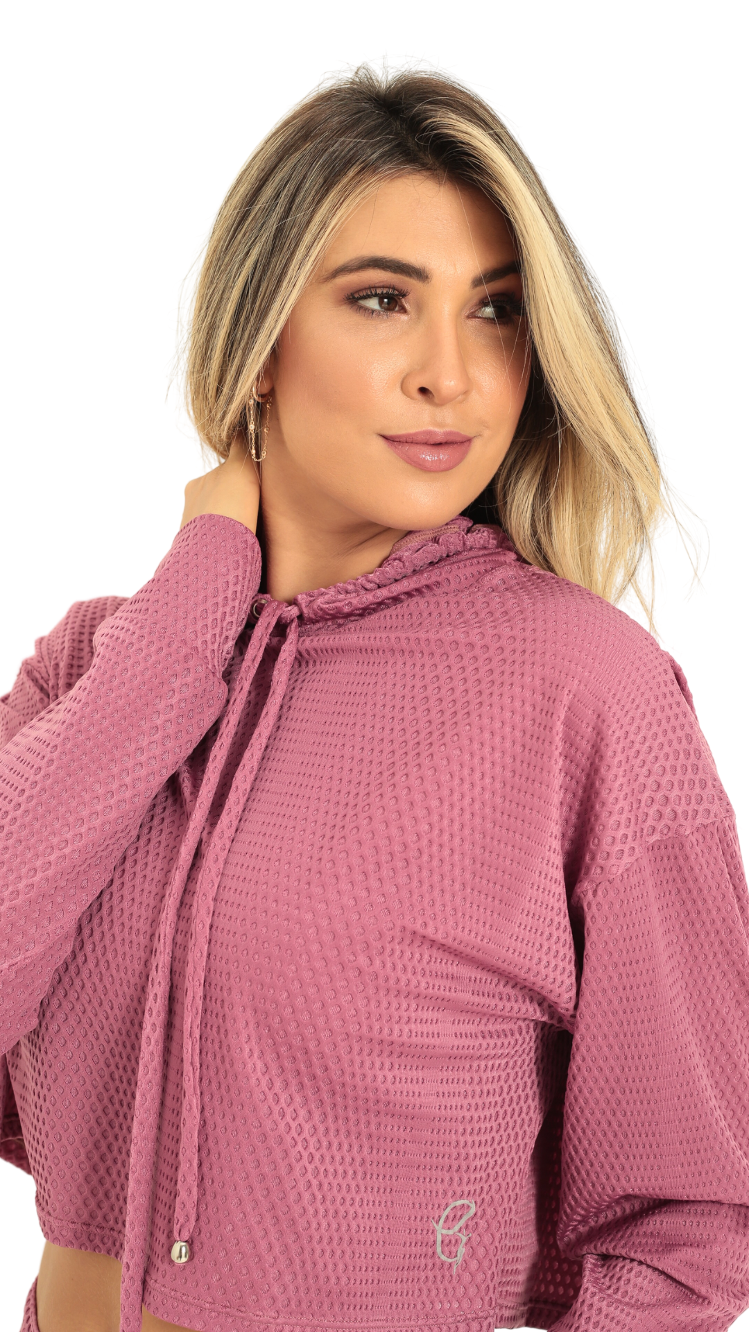 Sugarplum Pink Lizie Hoodie