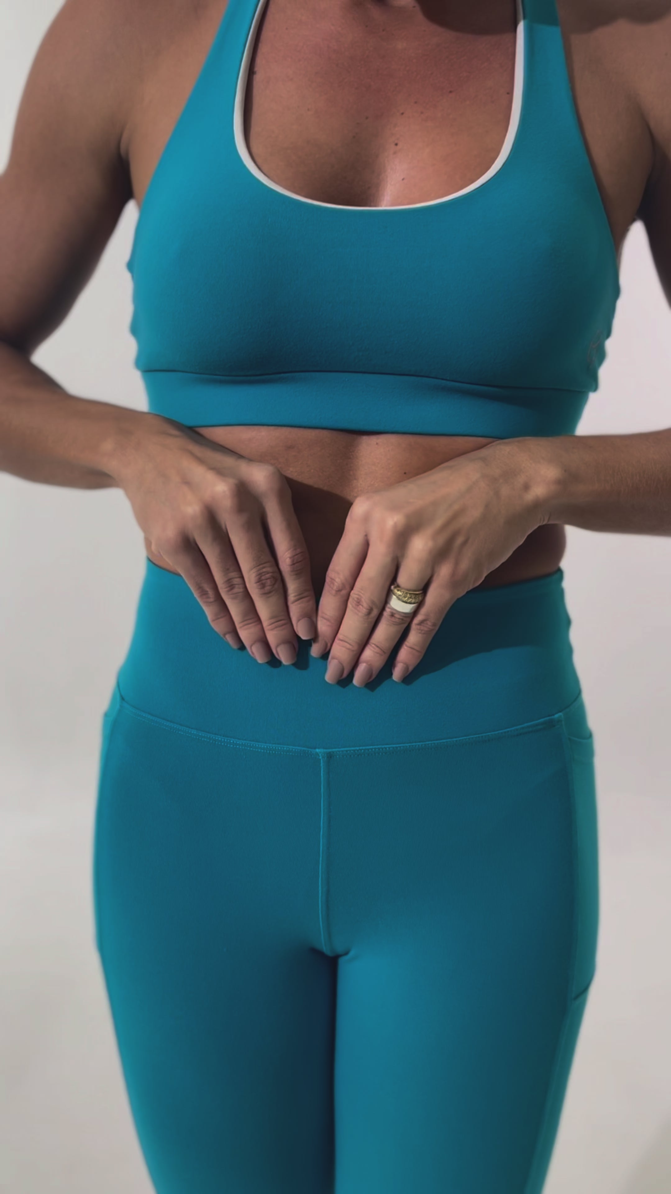 Tiffany Blue Action Bra