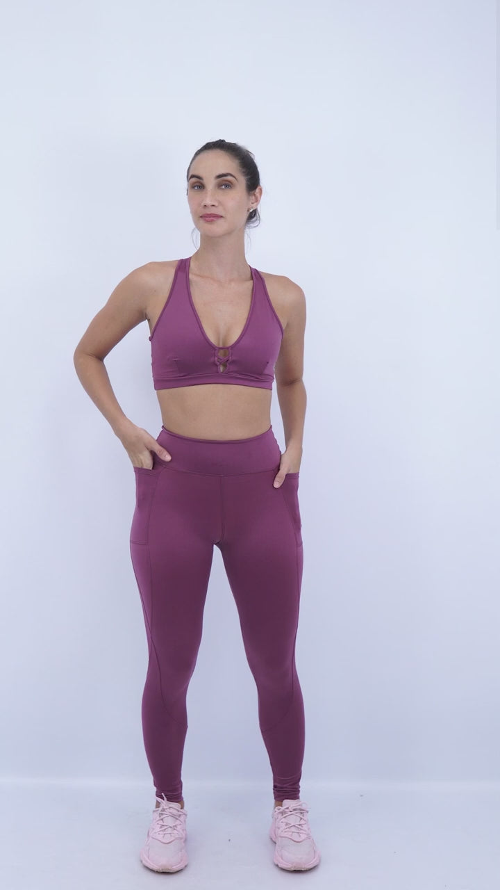 Mauve Feminine Legging