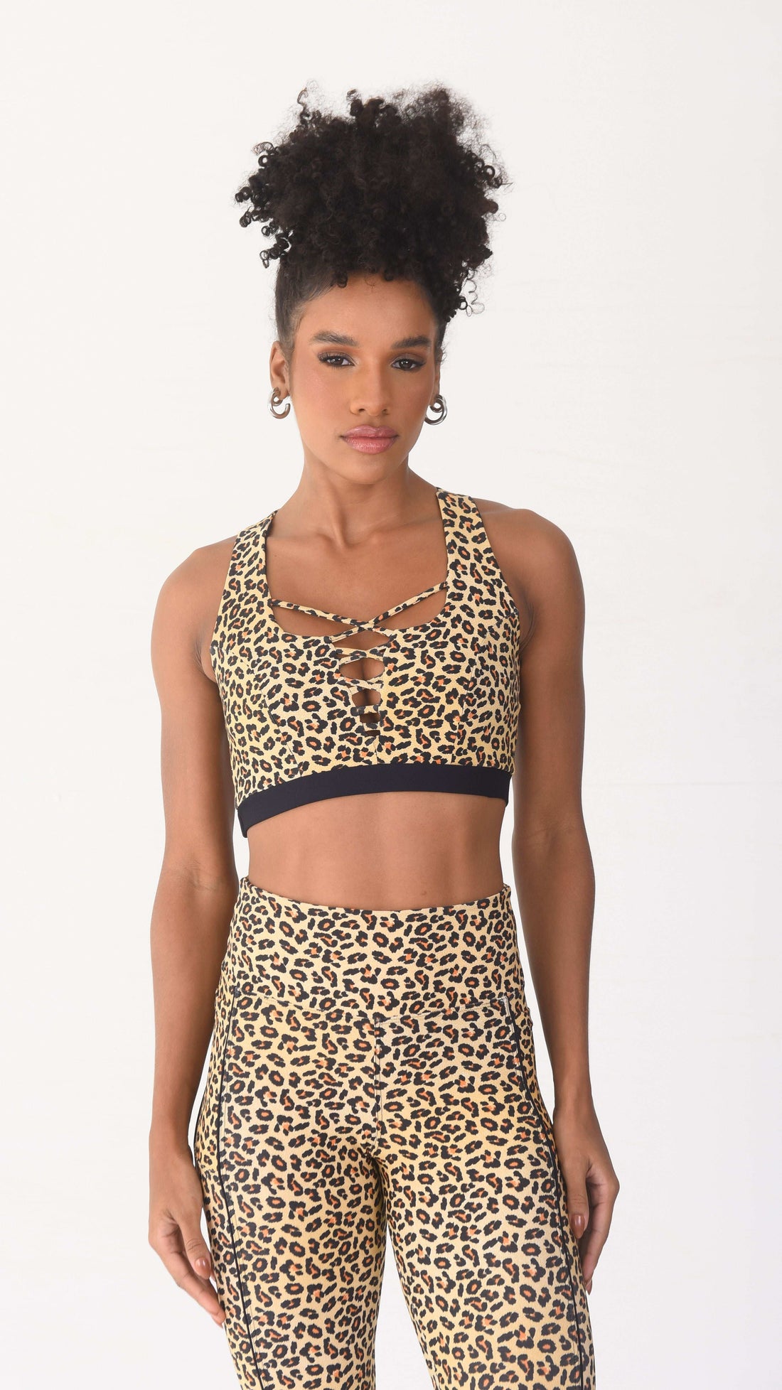 Cheetah Priscilla Bra - Equilibrium Activewear