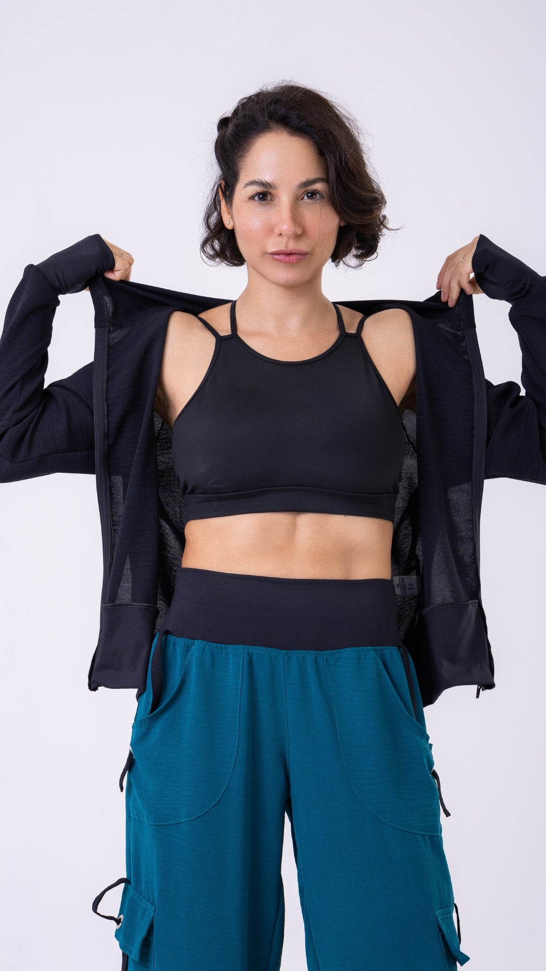 Black Cargo Jacket
