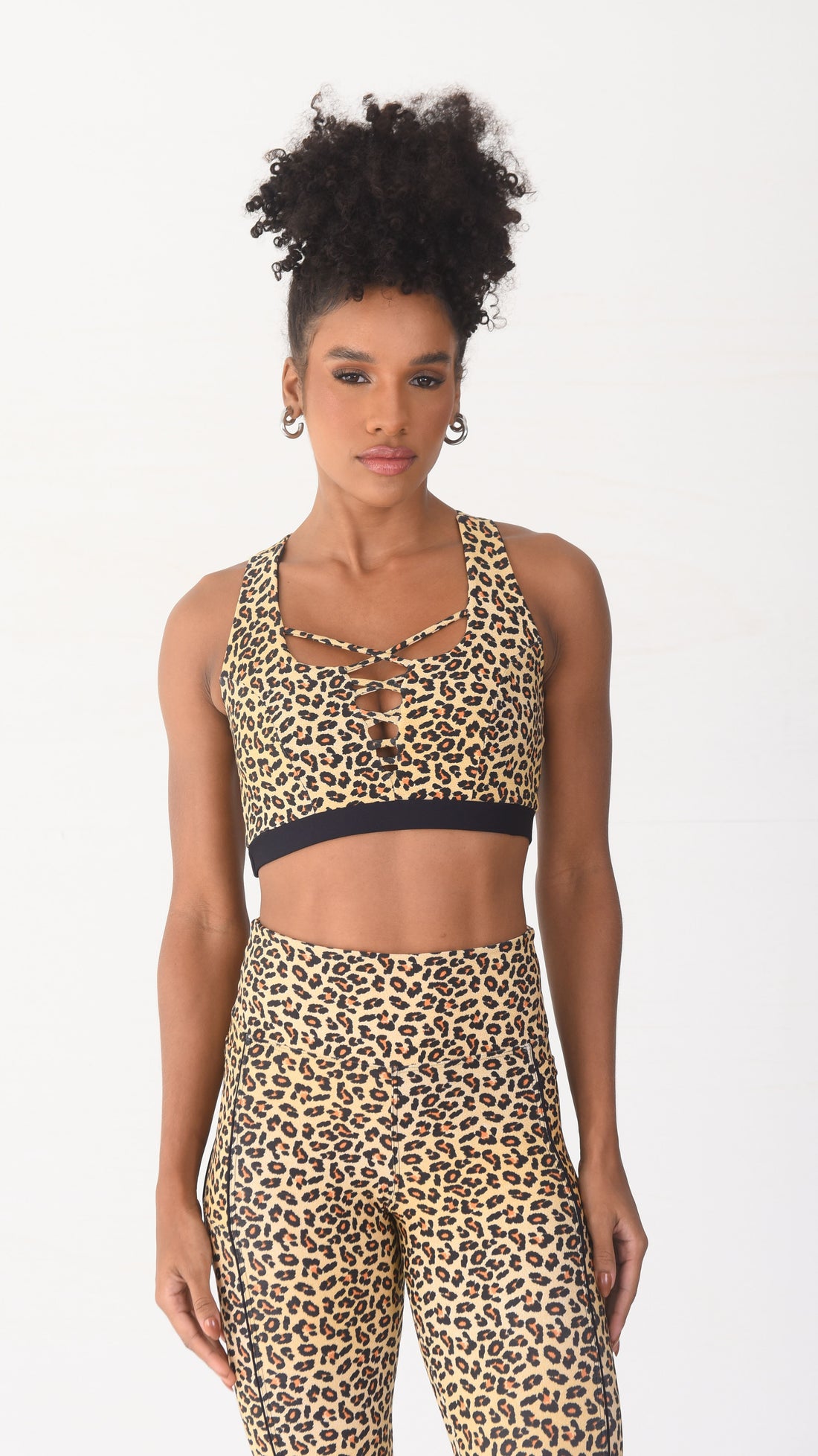 Cheetah Priscilla Bra - Equilibrium Activewear