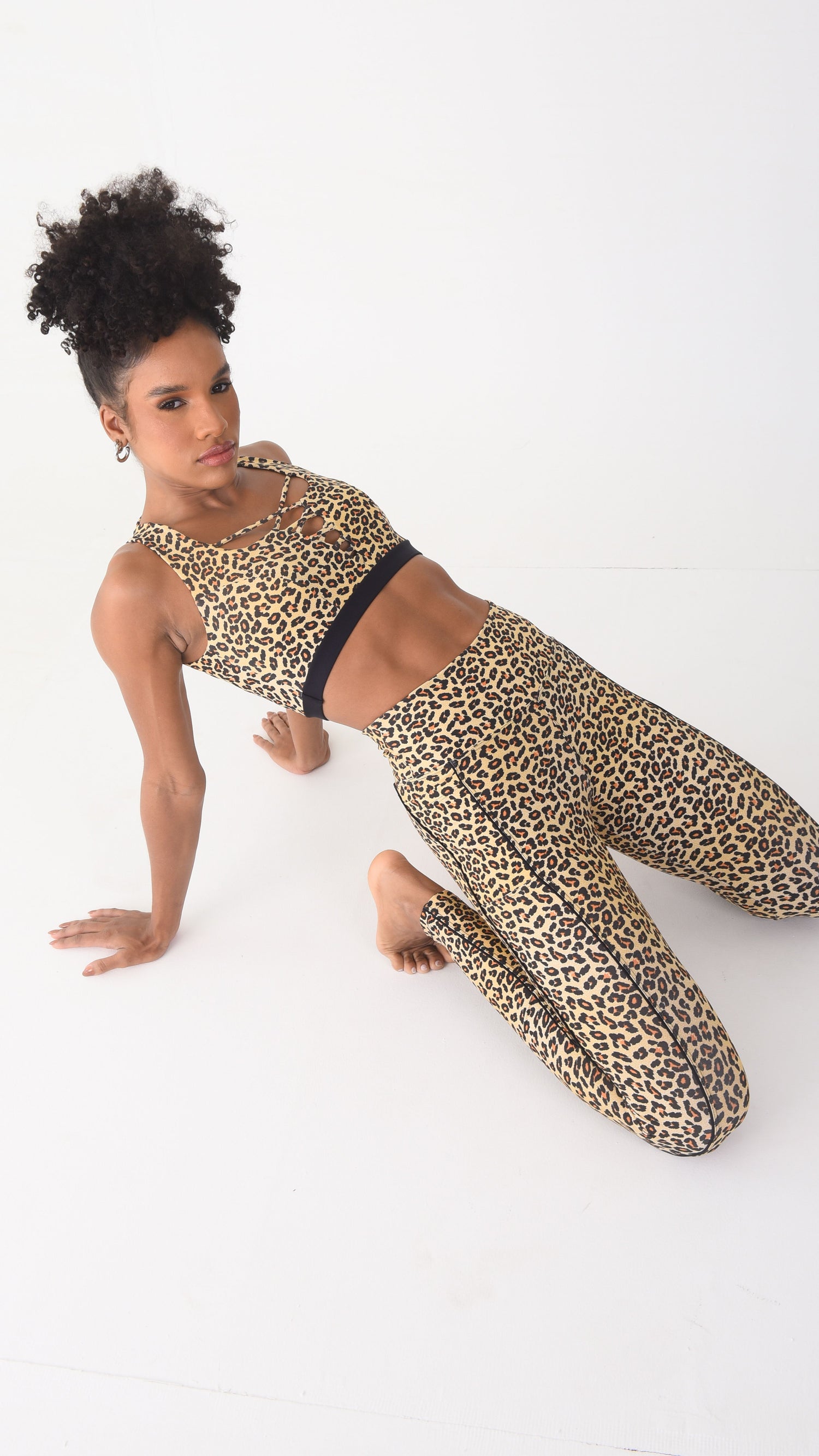 Cheetah Level Up Legging - Equilibrium Activewear