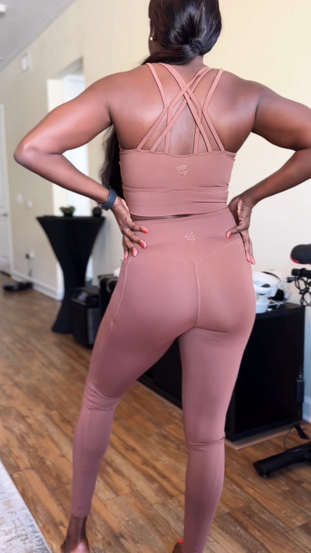 Chocolate Strappy Mandy Bra