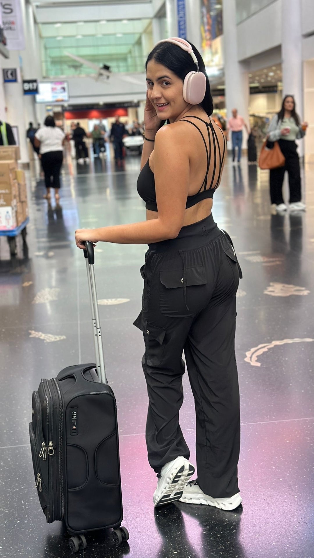 Black Airport Outfit