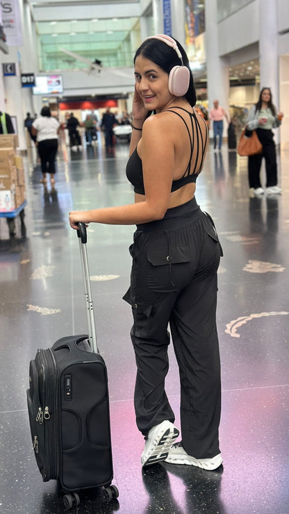 Black Airport Outfit