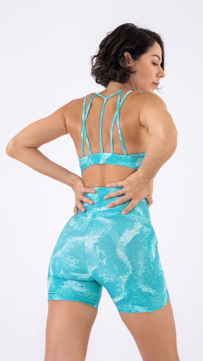 Aquamarine Aura Short - Equilibrium Activewear