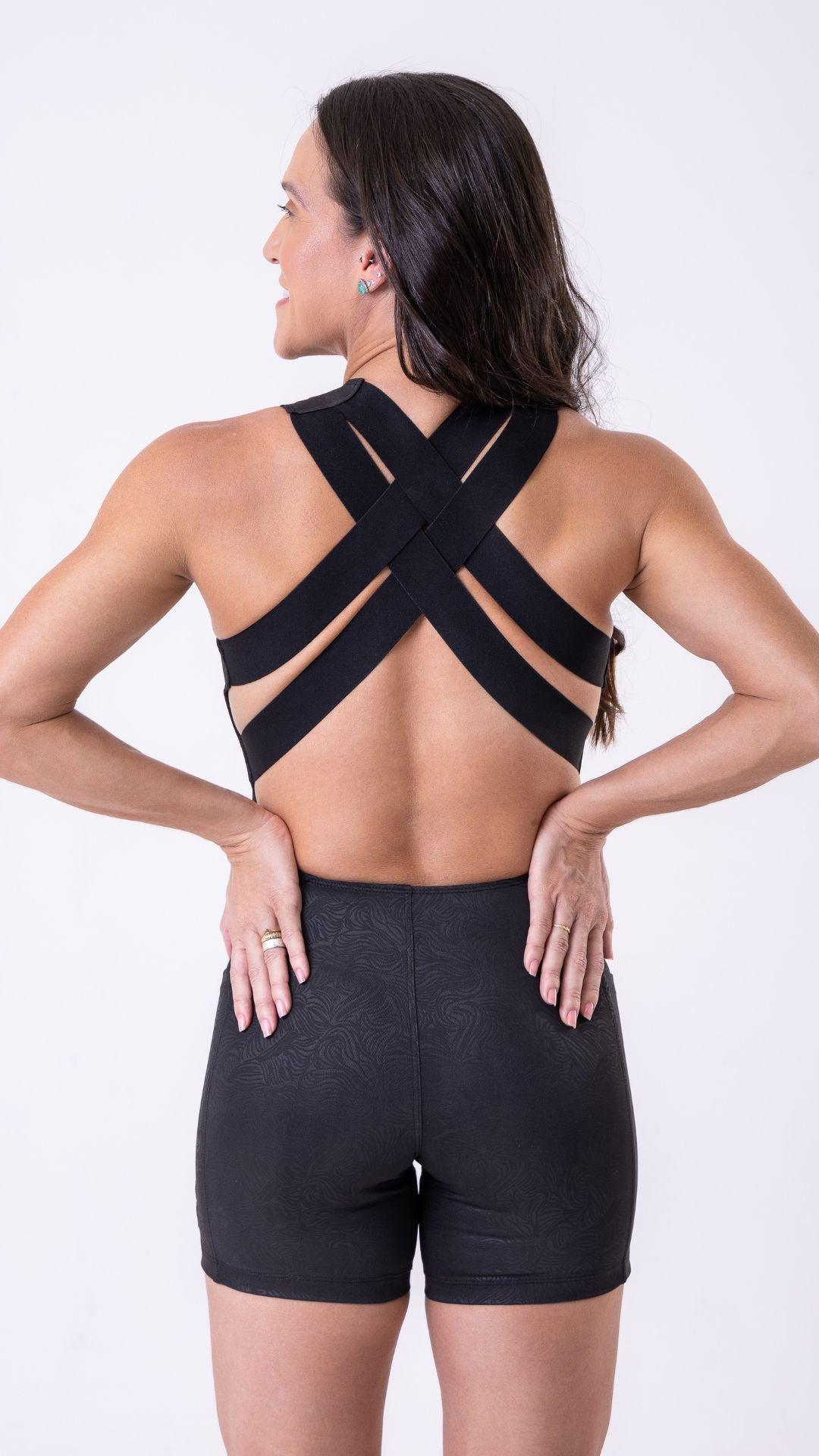 Black Danny Onesie - Equilibrium Activewear