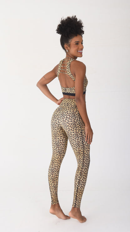 Cheetah Priscilla Bra - Equilibrium Activewear