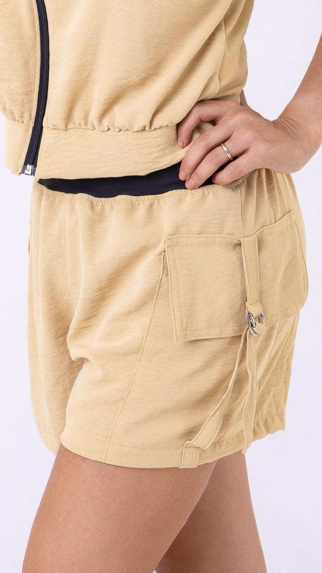 Nude Motion Cargo Short - Equilibrium Activewear