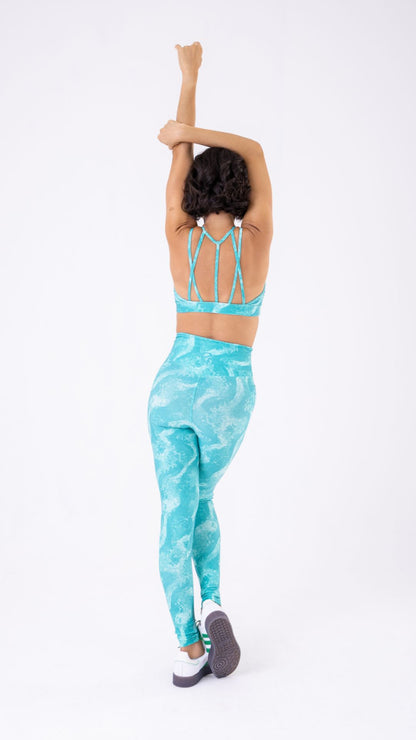 Aquamarine Level Up Legging - Equilibrium Activewear