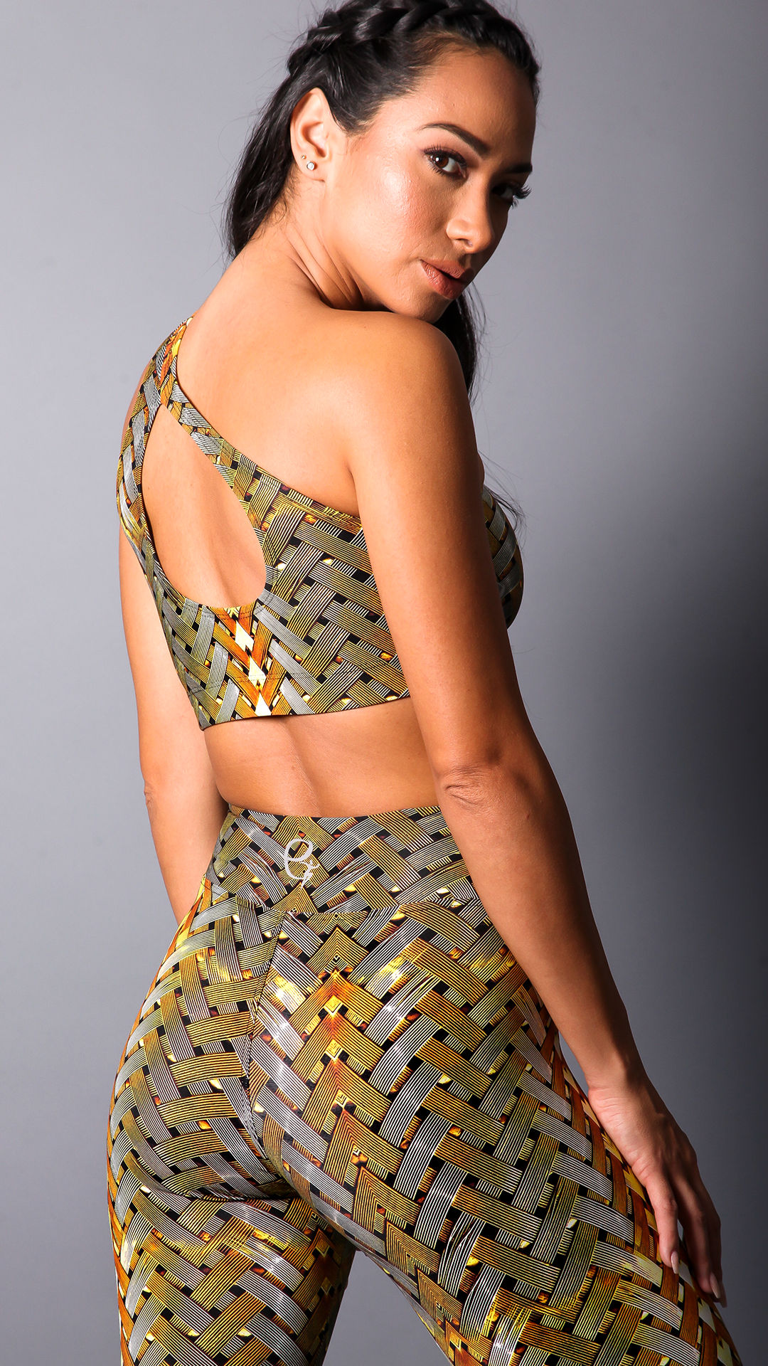 GOLD ISABELA BRA TOPS T435 - Equilibrium Activewear